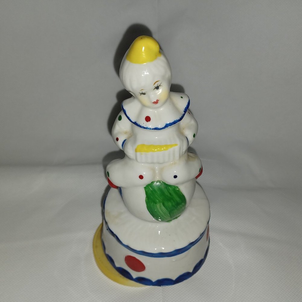 Vintage Jamestown China wind up clown
